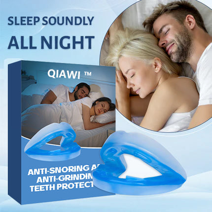 🌙 SILENT NIGHTS, STRONG TEETH! 🦷 QIAWI™ SnoreGuard 🔵✨