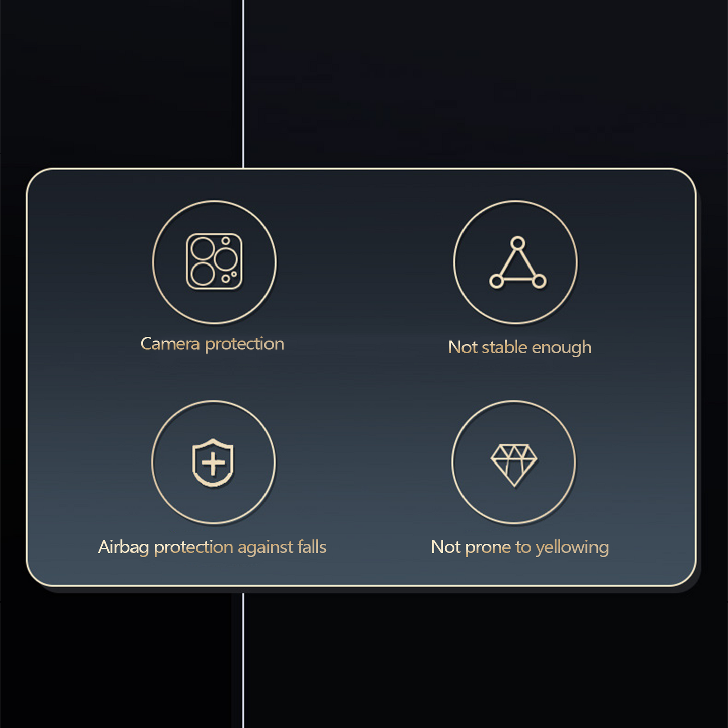 CrystalGuard Pro: iPhone Protective Case