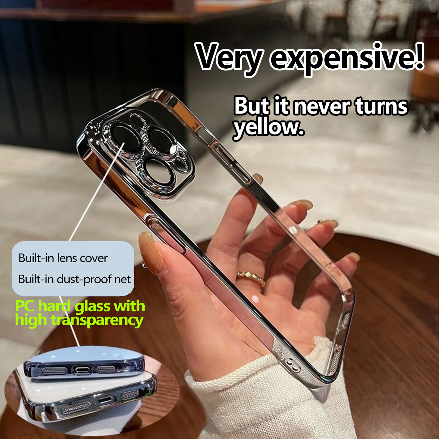 CrystalGuard Pro: iPhone Protective Case