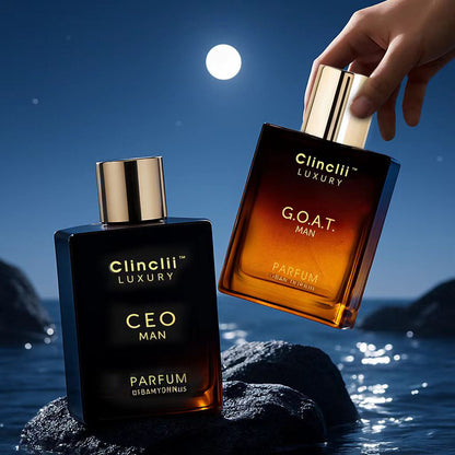 Final 3 Hours: 60%OFF🔥Gentlemen's Fragrance Set with CEO MAN Perfume & G.O.A.T MAN Aroma