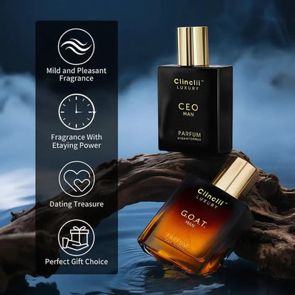 Final 3 Hours: 60%OFF🔥Gentlemen's Fragrance Set with CEO MAN Perfume & G.O.A.T MAN Aroma