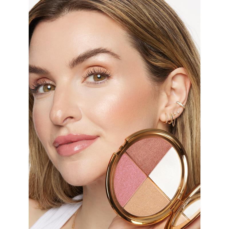 💝🔥Final 3 hours 60% off⏰eye & cheek palette - eyeshadow and highlighter makeup (with Detachable Brush)
