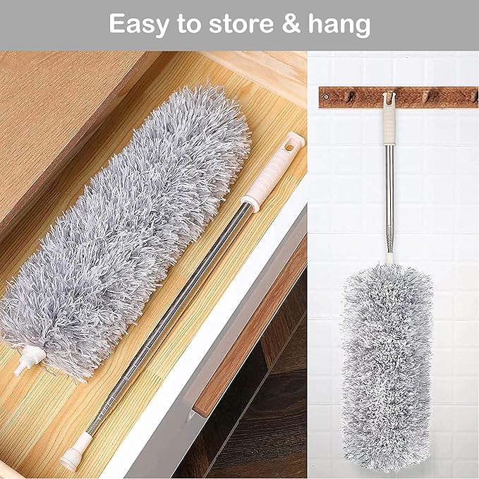 Extendable Microfiber Feather Duster