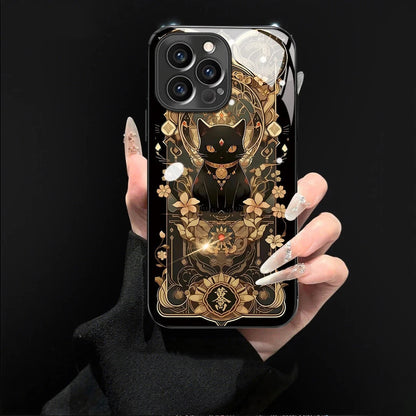Golden Cat iPhone Case