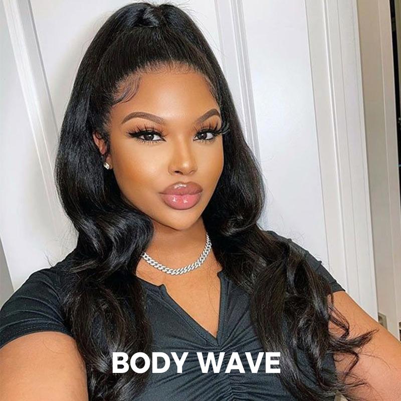 🔥Sale Happening Now:70%OFF🔥Pre-Cut Lace Kinky Straight 360 Full Lace Frontal Glueless Wig With Invisi Drawstring Pre Plucked Human Hair Wig